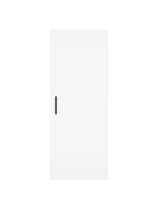 Skříň highboard bílá 34,5 x 34 x 180 cm kompozitní dřevo