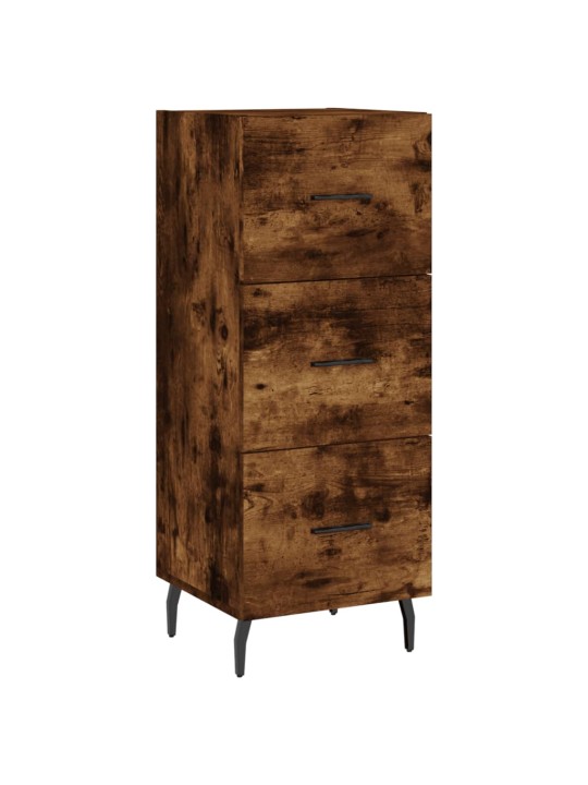 Skříň highboard kouřový dub 34,5 x 34 x 180 cm kompozitní dřevo