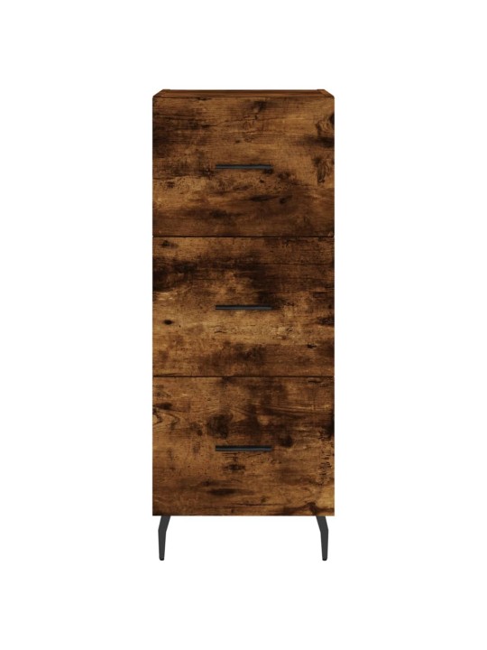 Skříň highboard kouřový dub 34,5 x 34 x 180 cm kompozitní dřevo