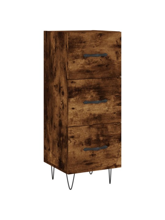 Skříň highboard kouřový dub 34,5 x 34 x 180 cm kompozitní dřevo
