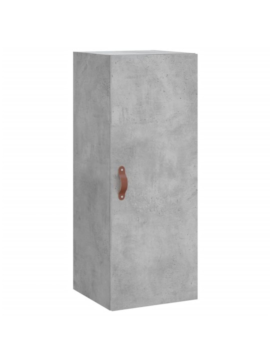 Skříň highboard betonově šedá 34,5x34x180 cm kompozitní dřevo