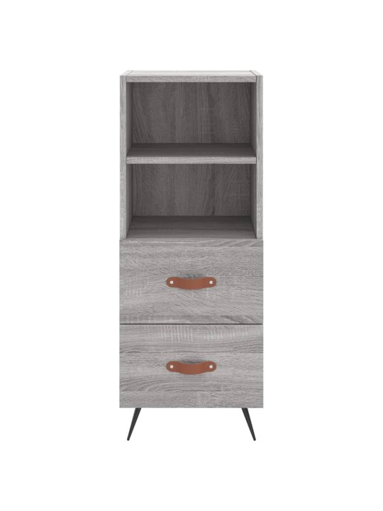 Skříň highboard šedá sonoma 34,5 x 34 x 180 cm kompozitní dřevo