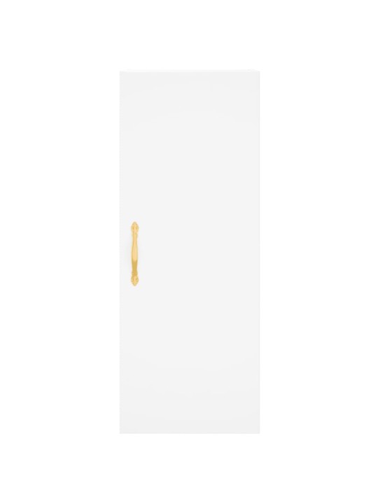 Skříň highboard bílá 34,5 x 34 x 180 cm kompozitní dřevo