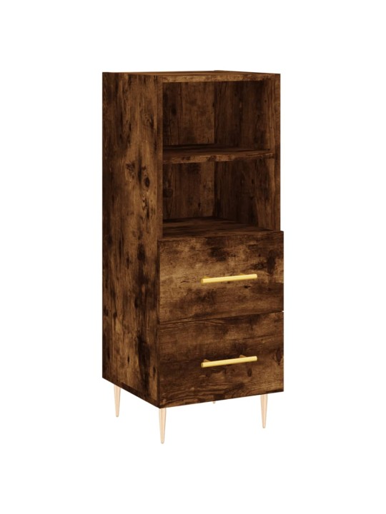 Skříň highboard kouřový dub 34,5 x 34 x 180 cm kompozitní dřevo