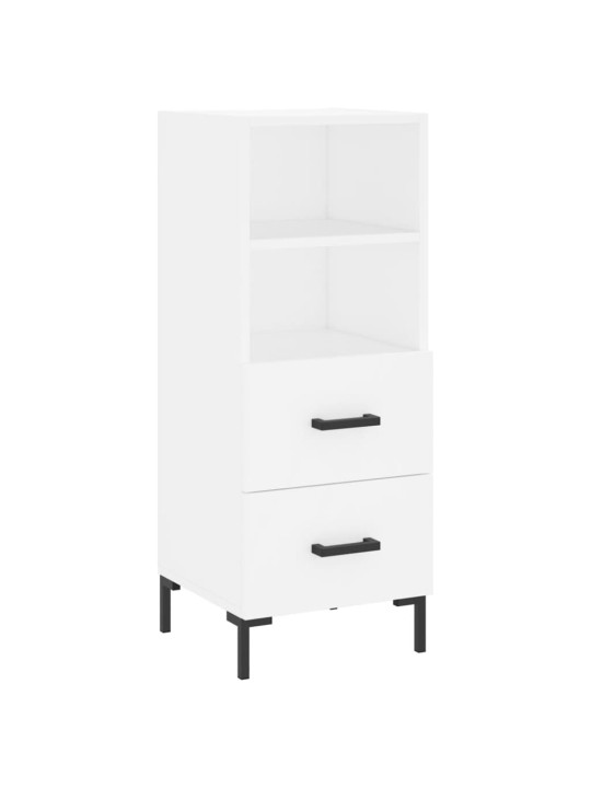 Skříň highboard bílá 34,5 x 34 x 180 cm kompozitní dřevo