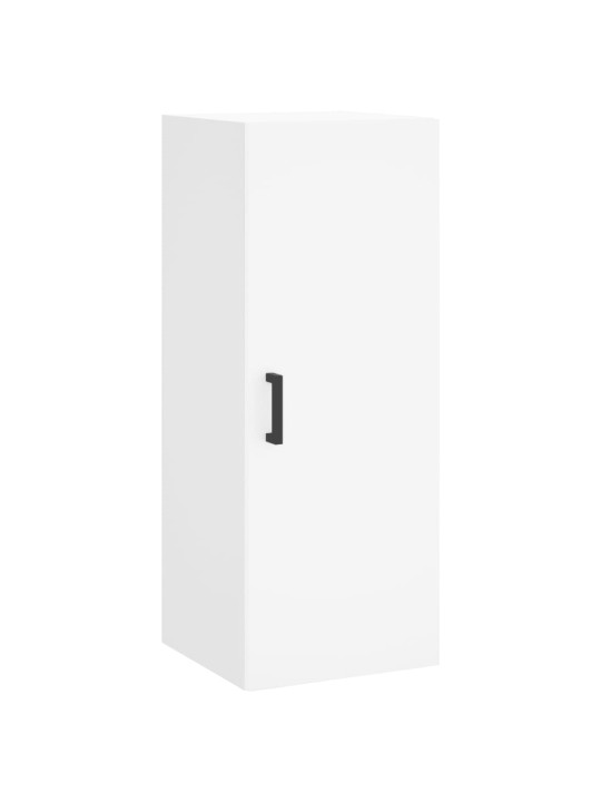 Skříň highboard bílá 34,5 x 34 x 180 cm kompozitní dřevo
