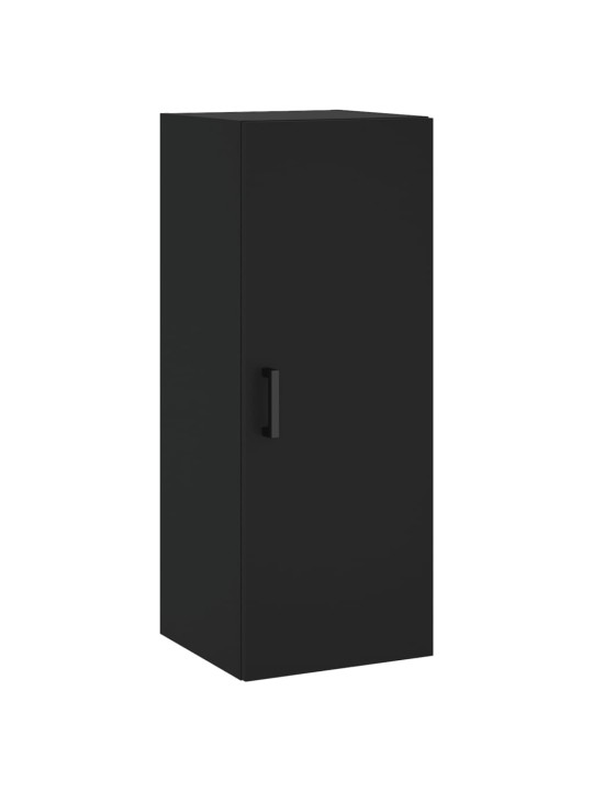 Skříň highboard černá 34,5 x 34 x 180 cm kompozitní dřevo