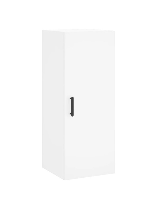 Skříň highboard bílá 34,5 x 34 x 180 cm kompozitní dřevo