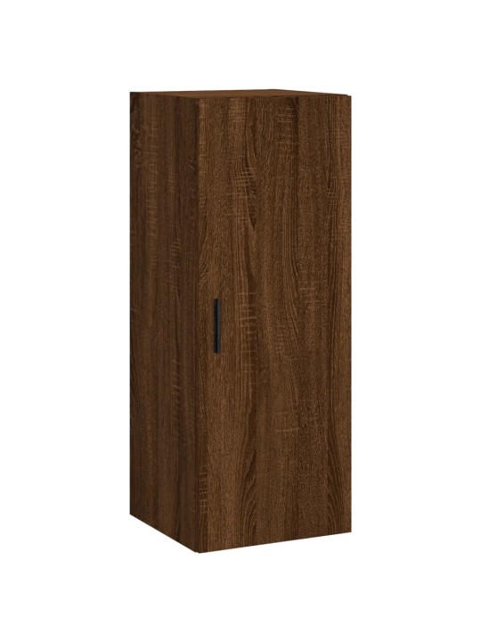 Skříň highboard hnědý dub 34,5 x 34 x 180 cm kompozitní dřevo