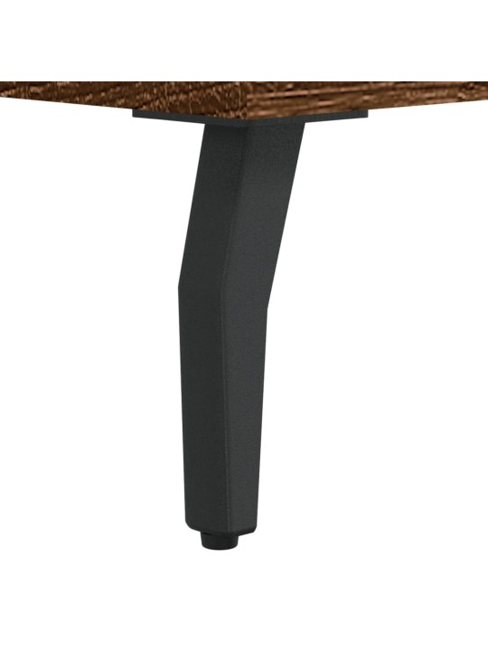 Skříň highboard hnědý dub 34,5 x 34 x 180 cm kompozitní dřevo