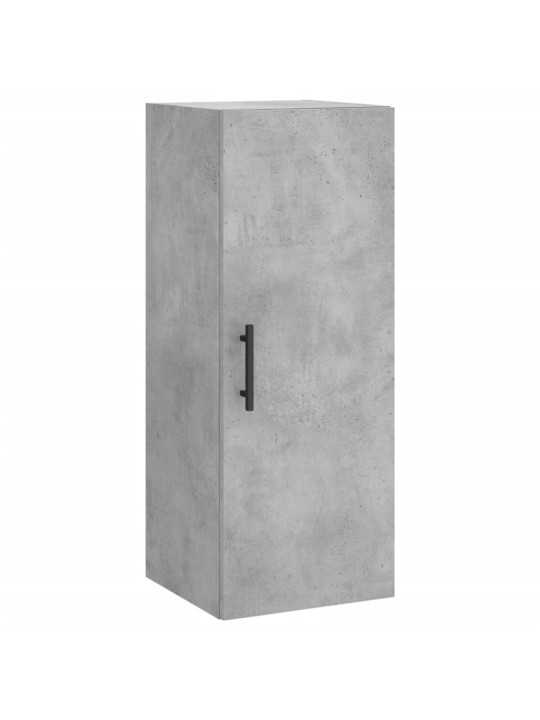Skříň highboard betonově šedá 34,5x34x180 cm kompozitní dřevo