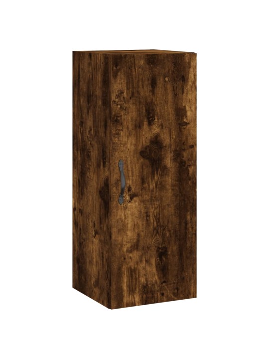 Skříň highboard kouřový dub 34,5 x 34 x 180 cm kompozitní dřevo