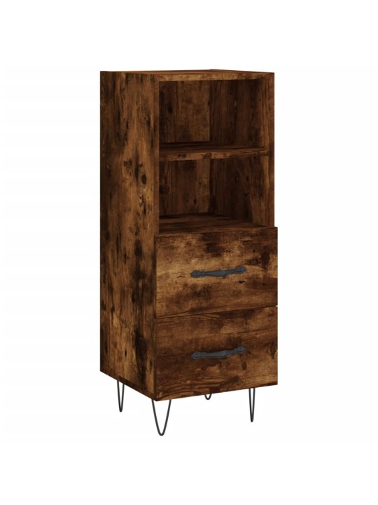 Skříň highboard kouřový dub 34,5 x 34 x 180 cm kompozitní dřevo