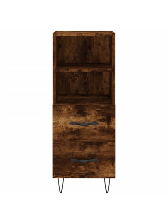 Skříň highboard kouřový dub 34,5 x 34 x 180 cm kompozitní dřevo