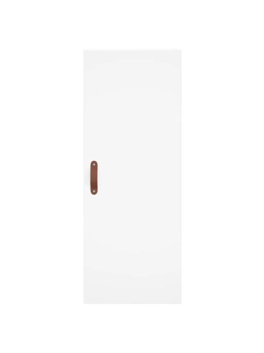 Skříň highboard bílá 34,5 x 34 x 180 cm kompozitní dřevo