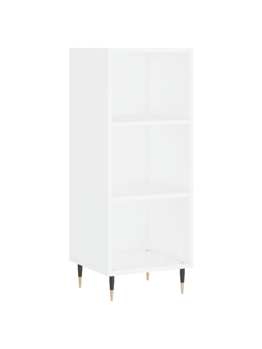 Skříň highboard bílá 34,5 x 34 x 180 cm kompozitní dřevo