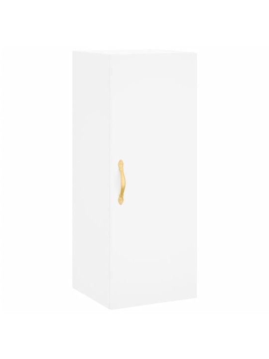 Skříň highboard bílá 34,5 x 34 x 180 cm kompozitní dřevo