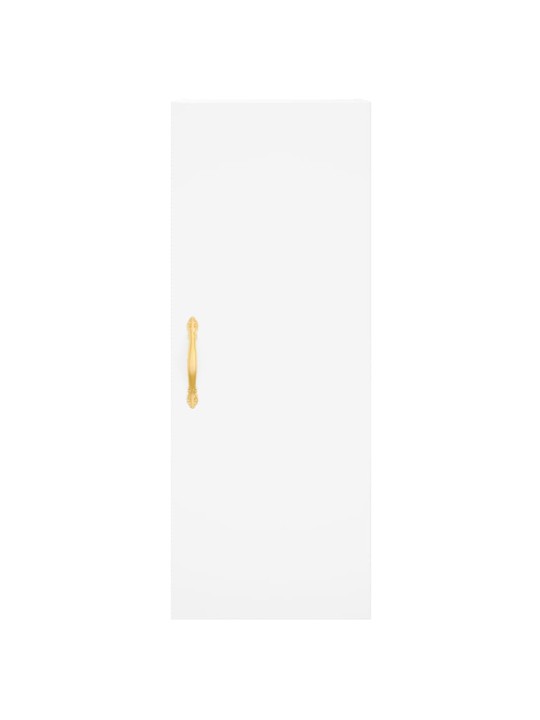 Skříň highboard bílá 34,5 x 34 x 180 cm kompozitní dřevo