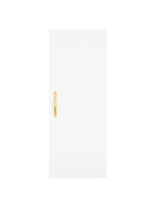Skříň highboard bílá 34,5 x 34 x 180 cm kompozitní dřevo