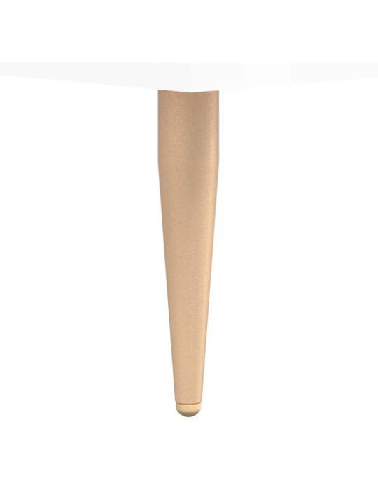 Skříň highboard bílá s vysokým leskem 34,5x34x180 cm kompozit
