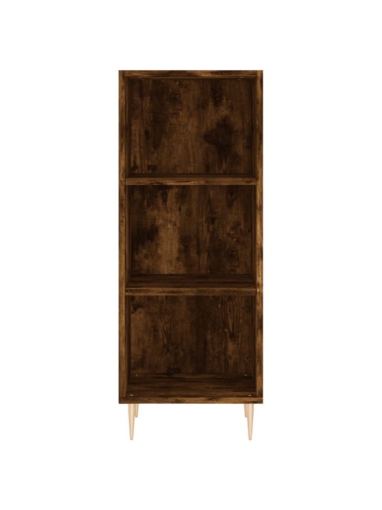 Skříň highboard kouřový dub 34,5 x 34 x 180 cm kompozitní dřevo