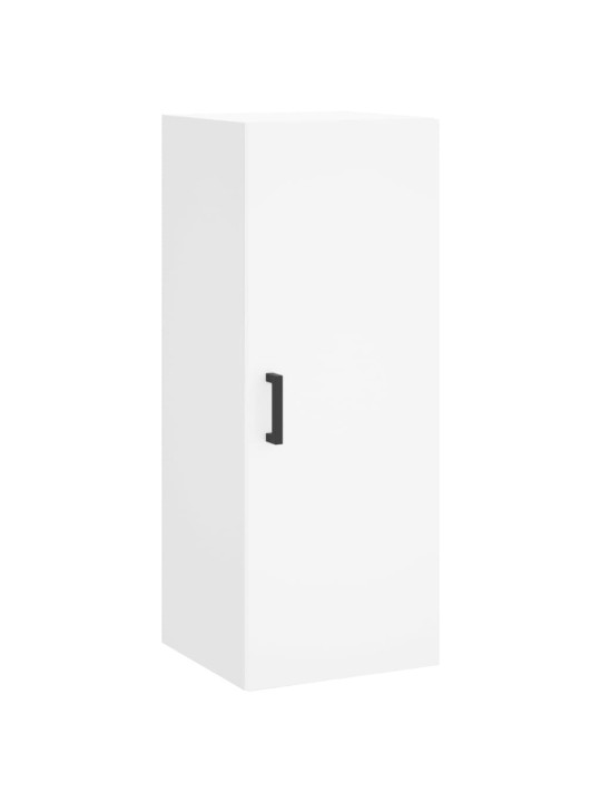 Skříň highboard bílá 34,5 x 34 x 180 cm kompozitní dřevo