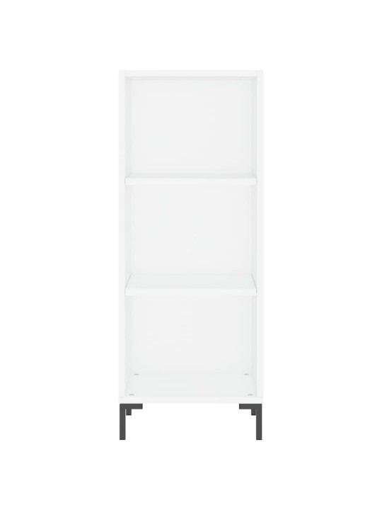 Skříň highboard bílá 34,5 x 34 x 180 cm kompozitní dřevo