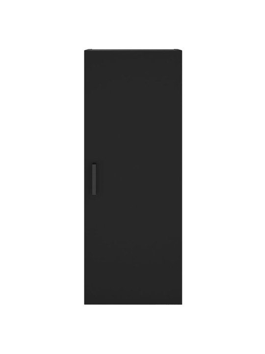 Skříň highboard černá 34,5 x 34 x 180 cm kompozitní dřevo