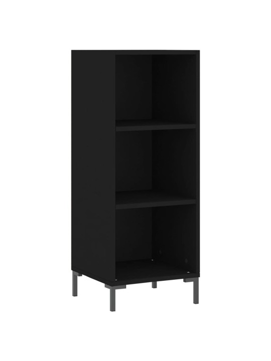 Skříň highboard černá 34,5 x 34 x 180 cm kompozitní dřevo