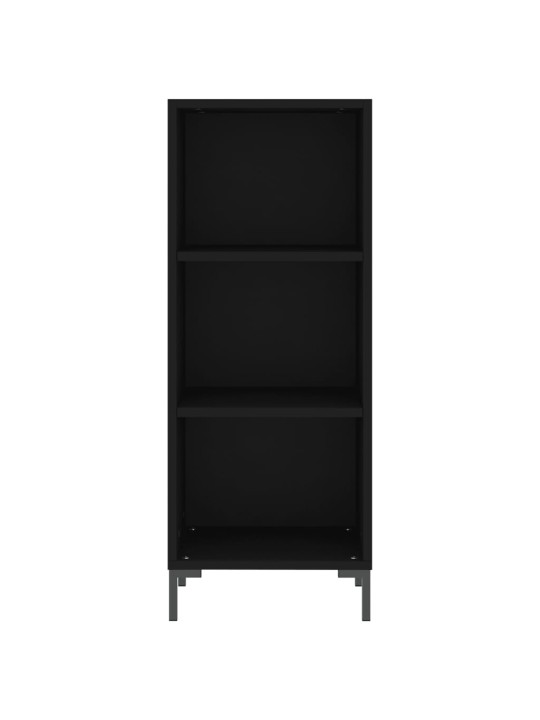 Skříň highboard černá 34,5 x 34 x 180 cm kompozitní dřevo