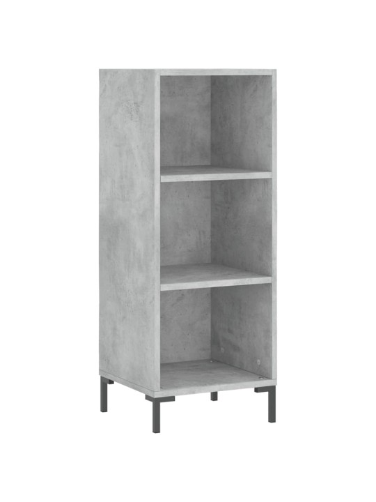 Skříň highboard betonově šedá 34,5x34x180 cm kompozitní dřevo