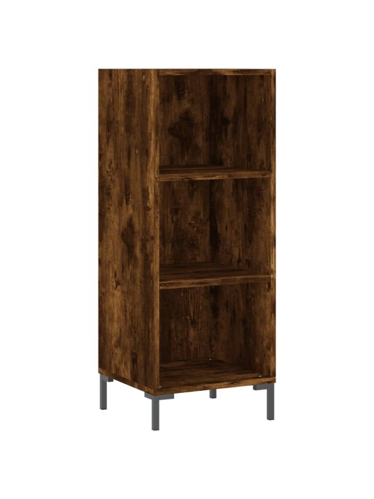Skříň highboard kouřový dub 34,5 x 34 x 180 cm kompozitní dřevo