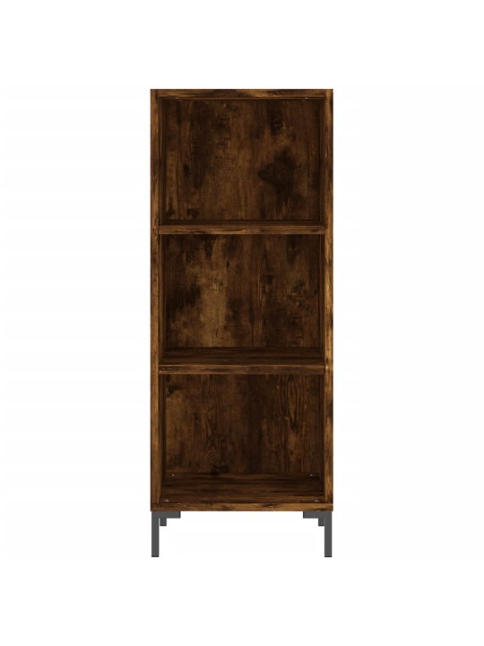Skříň highboard kouřový dub 34,5 x 34 x 180 cm kompozitní dřevo