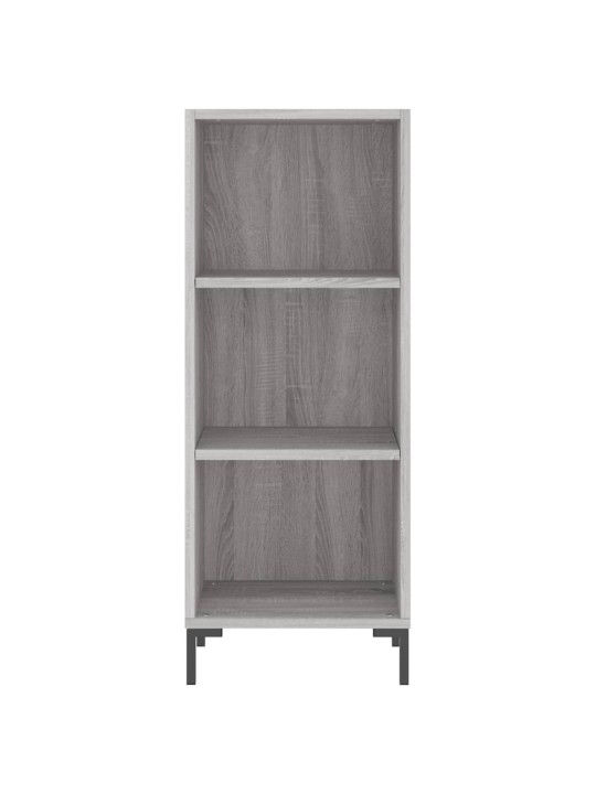 Skříň highboard šedá sonoma 34,5 x 34 x 180 cm kompozitní dřevo