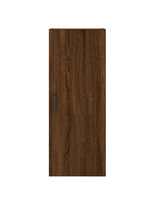 Skříň highboard hnědý dub 34,5 x 34 x 180 cm kompozitní dřevo