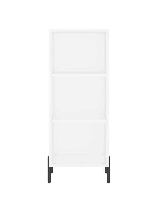 Skříň highboard bílá 34,5 x 34 x 180 cm kompozitní dřevo