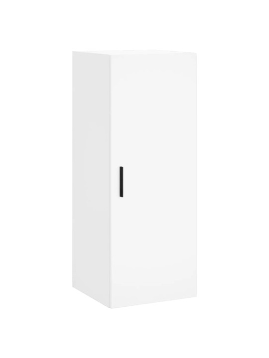 Skříň highboard bílá 34,5 x 34 x 180 cm kompozitní dřevo