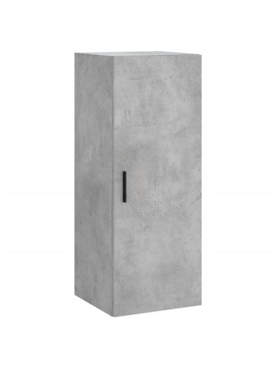 Skříň highboard betonově šedá 34,5x34x180 cm kompozitní dřevo
