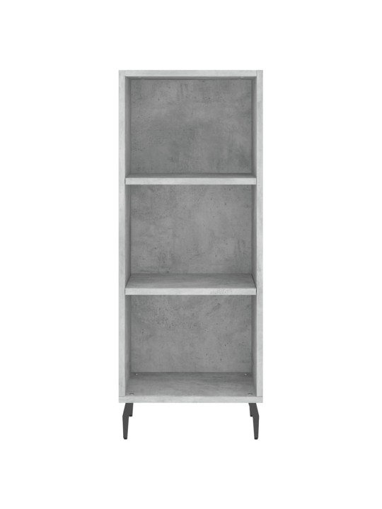 Skříň highboard betonově šedá 34,5x34x180 cm kompozitní dřevo