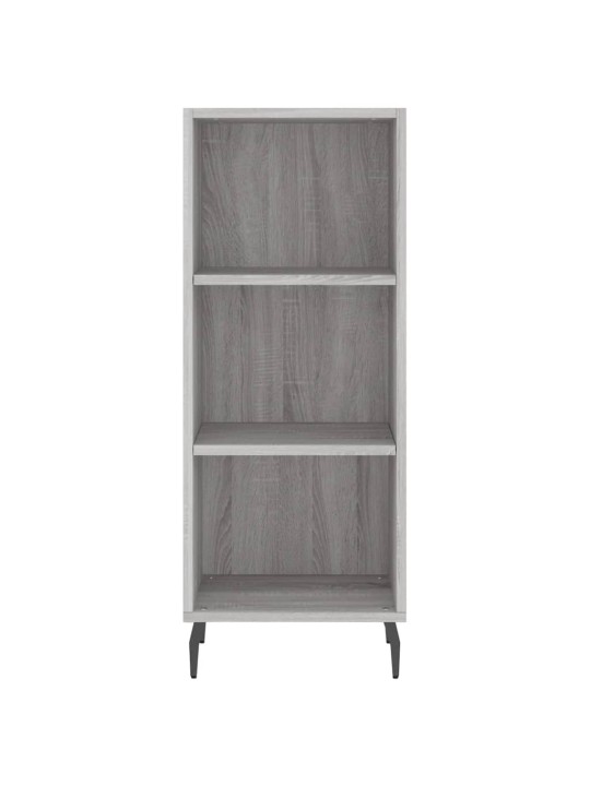 Skříň highboard šedá sonoma 34,5 x 34 x 180 cm kompozitní dřevo