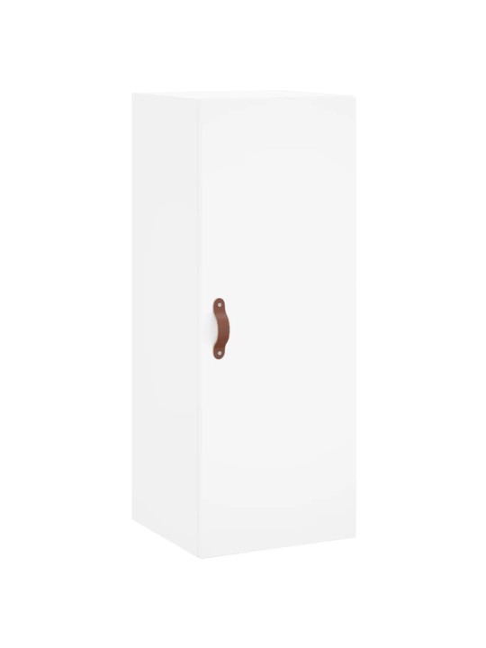 Skříň highboard bílá 34,5 x 34 x 180 cm kompozitní dřevo
