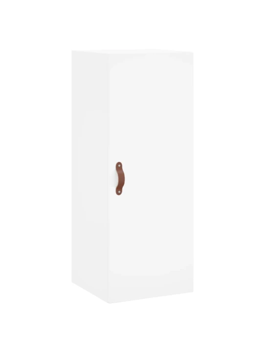 Skříň highboard bílá 34,5 x 34 x 180 cm kompozitní dřevo