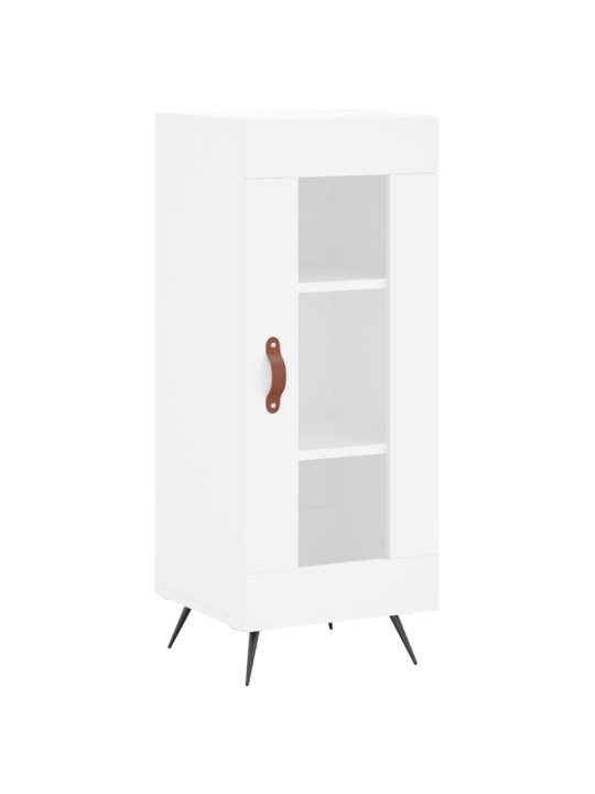 Skříň highboard bílá 34,5 x 34 x 180 cm kompozitní dřevo
