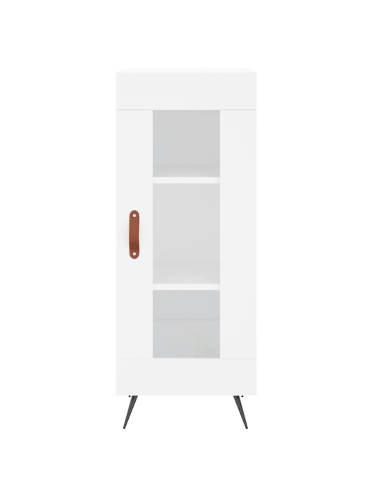 Skříň highboard bílá 34,5 x 34 x 180 cm kompozitní dřevo