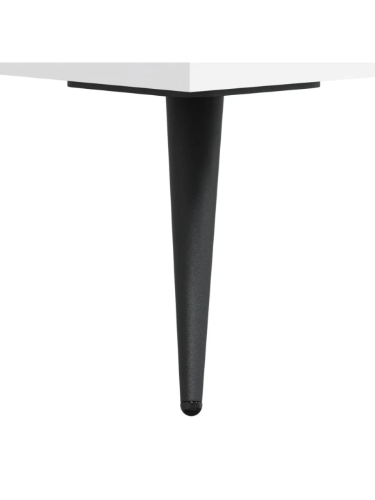 Skříň highboard bílá 34,5 x 34 x 180 cm kompozitní dřevo