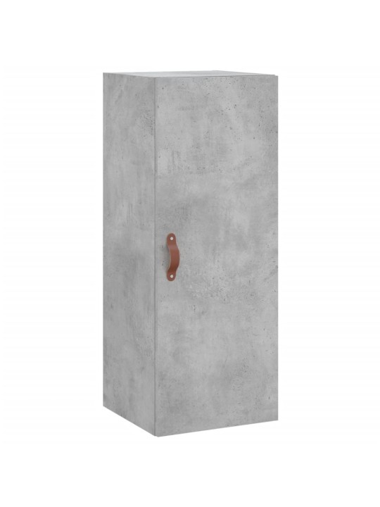 Skříň highboard betonově šedá 34,5x34x180 cm kompozitní dřevo