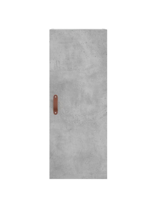 Skříň highboard betonově šedá 34,5x34x180 cm kompozitní dřevo