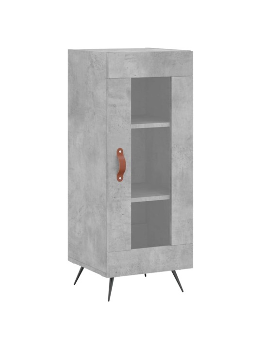 Skříň highboard betonově šedá 34,5x34x180 cm kompozitní dřevo