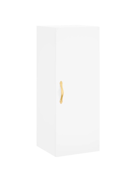 Skříň highboard bílá 34,5 x 34 x 180 cm kompozitní dřevo