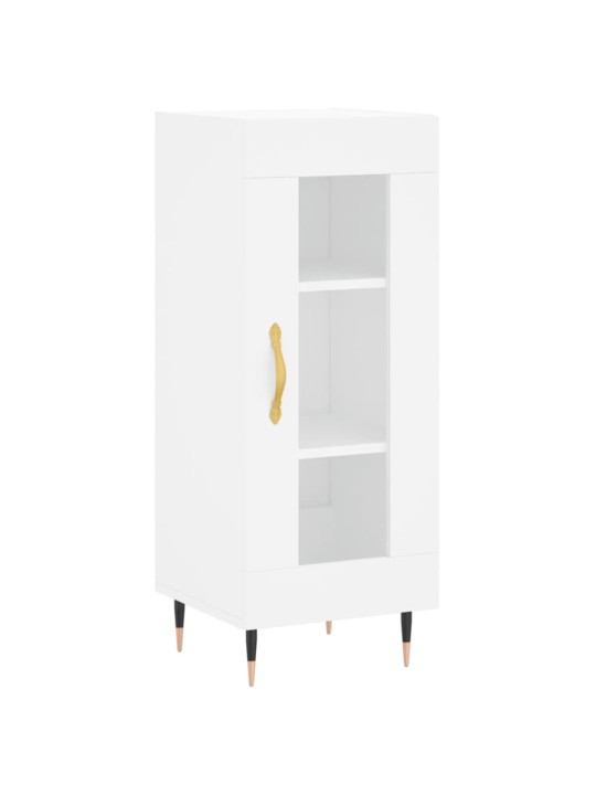 Skříň highboard bílá 34,5 x 34 x 180 cm kompozitní dřevo